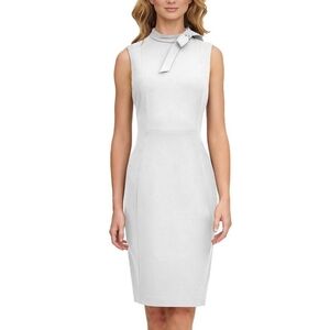Calvin Klein White Sheath Dress